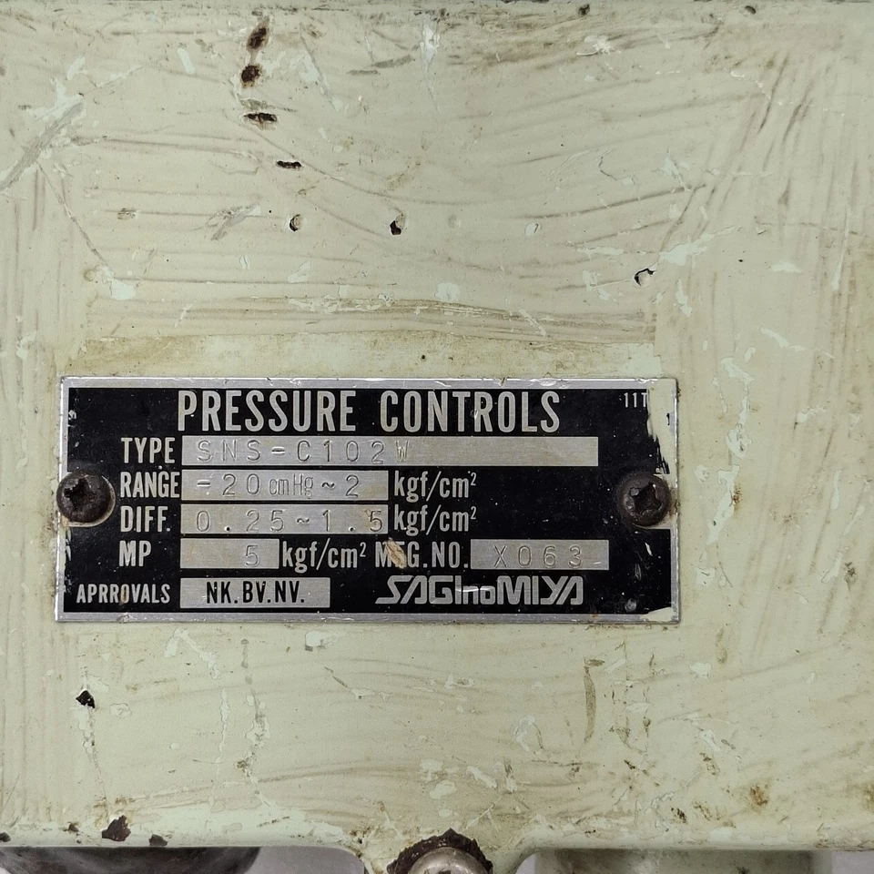 SAGINOMIYA SNS-C102W PRESSURE CONTROLS SNS-C102W